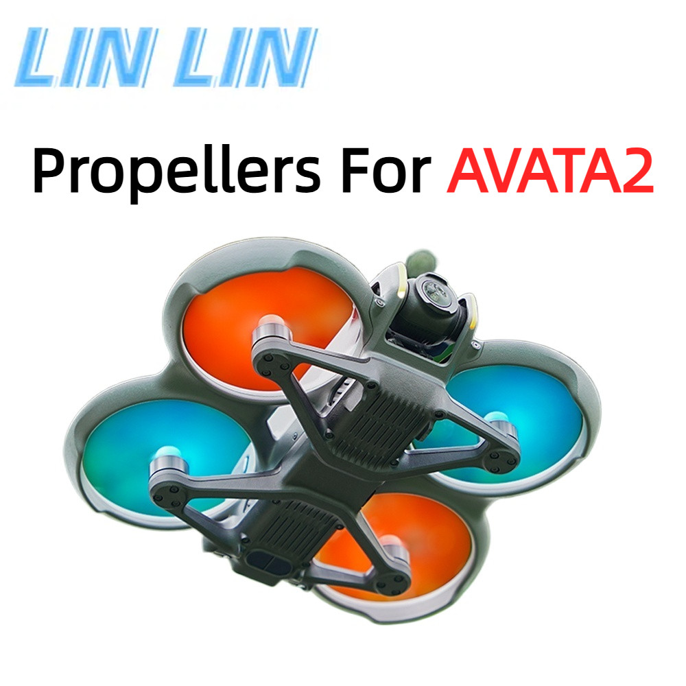 เหมาะสําหรับใบมีดใบพัด DJI Avata 2, ใบมีดใบพัดสี DJI Avata 2, อุปกรณ์เสริมปีกใบมีด DJI Avata 2, เคสอ