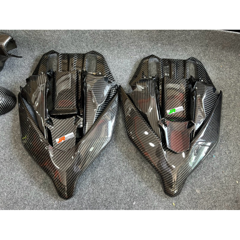 สินค้าขายดีคาร์บอนหน้าซิ่ง Forza350 ปี2023 ลาย4 (JRcarbon)สินค้าจัดส่งจริง