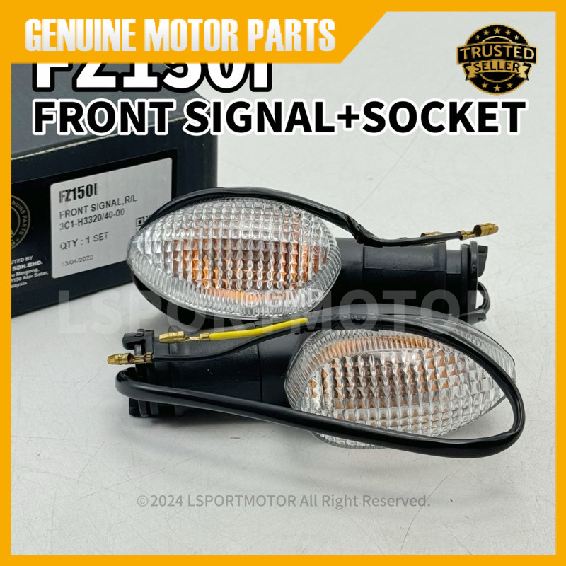 YAMAHA FZ150I-3C1 ป้ายหน้า R/L 3C1-H3320/40-00 FZ 150I FZ150 I 3C1 SIGNAL LAMPU DEPAN