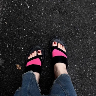 Flip-Flops ถุงเท้าบิกินี่พร้อมรองเท้าแตะสวมใส่Fore Half-Palmผ้าฝ้ายแท้กันลื่นแยกนิ้วเท้า