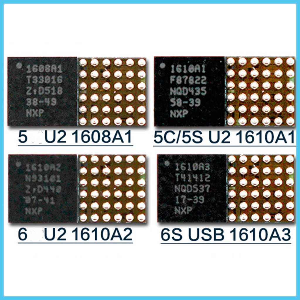 U2 เครื่องชาร์จ IC 1608a1 1610a1 1610a2 1610a3 610a3b 1612a1 1614a1 161616A0 1618a0 i5 5S 6G 6plus 6