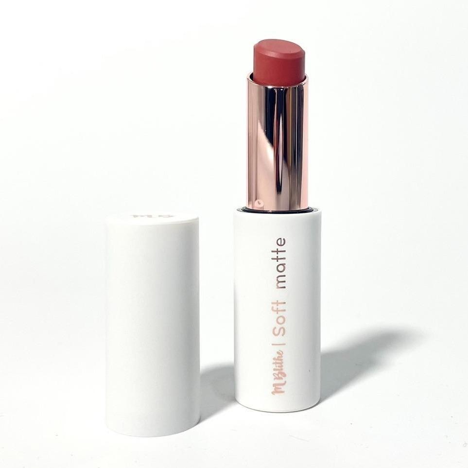 ลิปซอฟต์แมท soft matte mblithe v2 ไม่ผสมน้ำหอม ติดทนนาน ริมฝีปากสวย