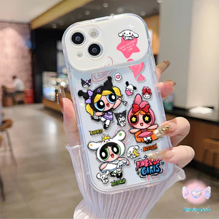 🎀จัดส่งในพื้นที่🎀 เคสกระจกแต่งหน้าตัวการ์ตูน ตำรวจหญิง น่ารักและสวยงาม สําหรับIPhone16 15 14 13 7 8plus Pro Promax XR XS