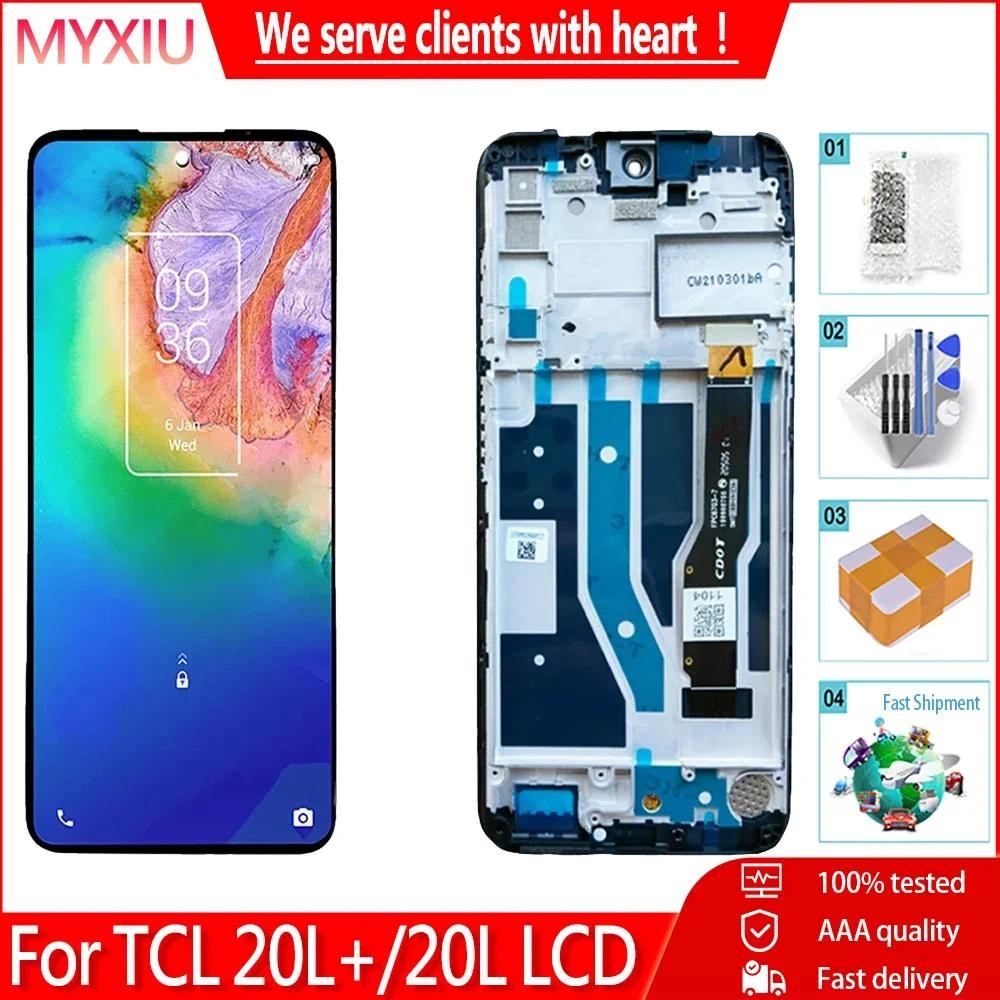 6.67 "สําหรับ TCL 20L + 20 Lite T775H T775B T774H T774B จอแสดงผล LCD Touch Screen Digitizer Assembly