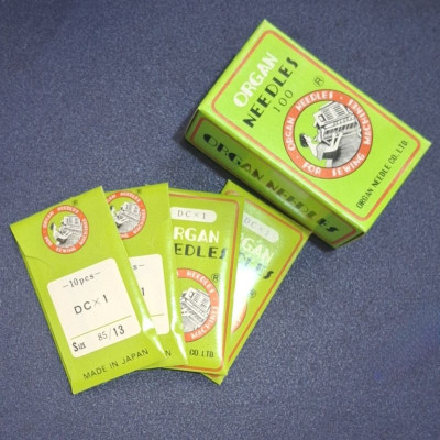MESIN DCX1 NO. 13 ORGAN NEEDLES จักรเย็บผ้า Overlock NEEDLES ORIGINAL JAPAN
