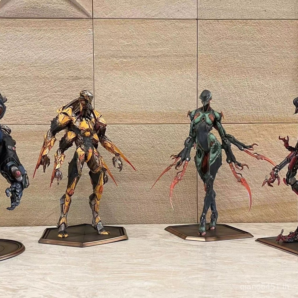 Four-Blade Mantis Queen gk รุ่นสีขาวสยองขวัญครบชุดเทคโนโลยี Transformers Mecha Gundam Alien Machine 