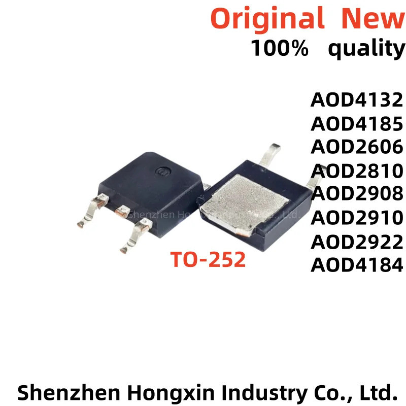 1-5PCS AOD4184 D4184 AOD2606 D2606 AOD4185 D4185 AOD2810 D2810 AOD2908 D2908 A29010 D2910 AOD2922 D2