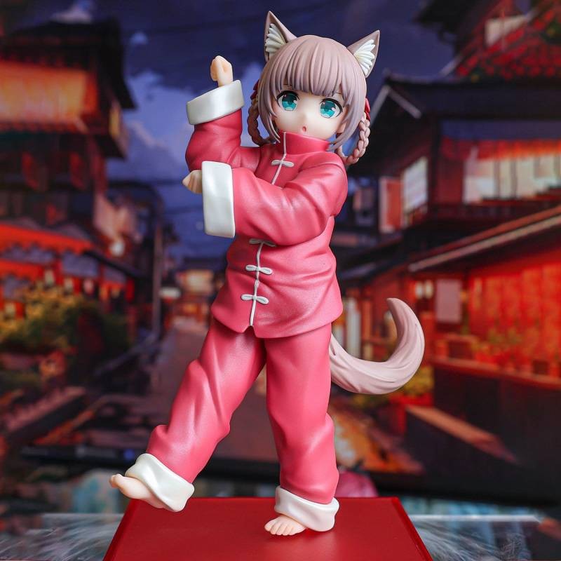 【Ready Stock】 Kung Fu Soybean Powder Dress-up Series GK Model Hand-Made Fashion Play Statue Peripher