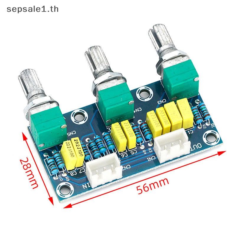 Th ซับวูฟเฟอร์ PCB ปรับ Amplificador XH-M802 เครื่องขยายเสียงสูงและต่ําแรงดันไฟฟ้า Mixer Tone Board Volume Control BGH