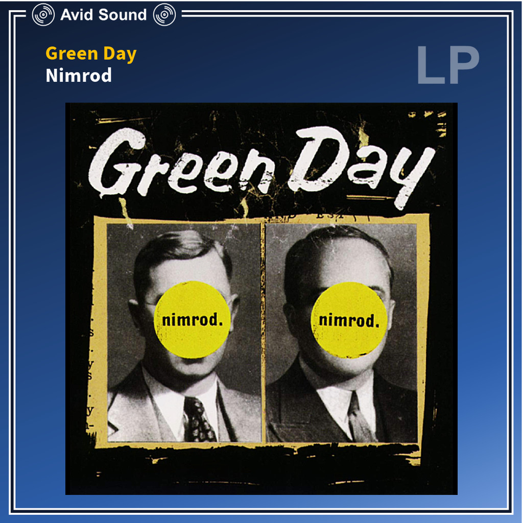 แผ่นเสียง Green Day Nimrod ซีล Green Day Vinyl LP