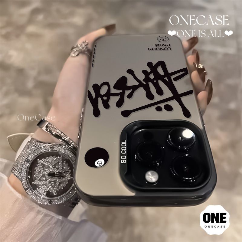 สายคล้องโทรศัพท์ เคส IPhone 16 11 12 15 14 13 Pro Max XS XR X Max 7 8 Plus SE 2020 แฟชั่น กระแสน้ำ ยี่ห้อ ต้นฉบับ เคส