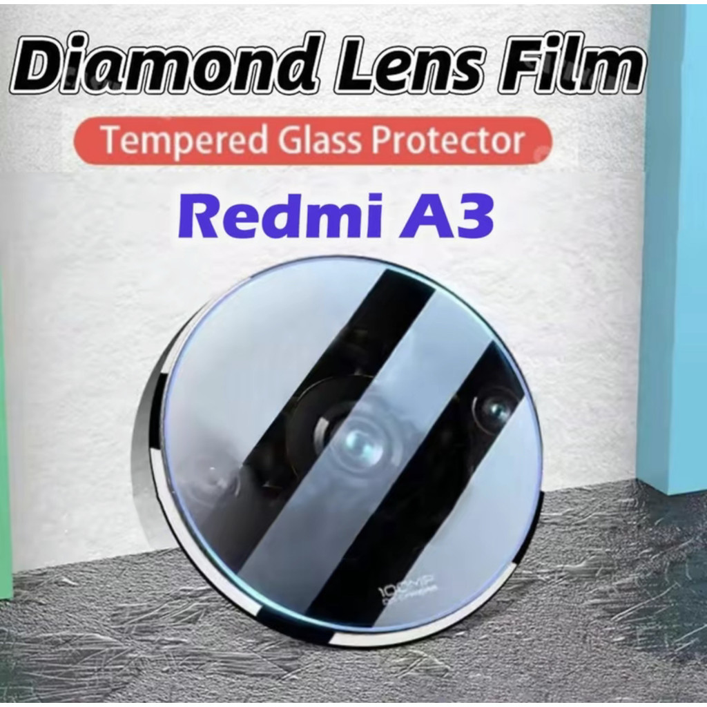 มาใหม่ๆๆ ส่งจากไทย ฟิล์ม for Redmi A3 ฟิล์มกล้อง คลุมทั้งหมดกล้องมองหลังป้องกันแสงสะท้อนแก้วแบบเทมเปอร์กันฟิล์มเลนส์หลัง