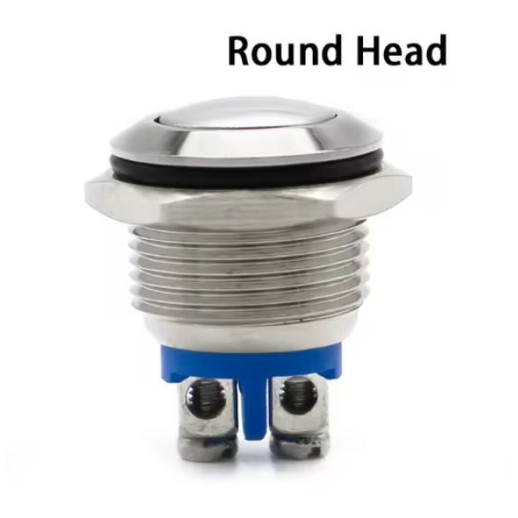 Switch IP67 Waterproof สวิทช์กันน้ำ สวิตช์กดติดปล่อยดับ 16MM สวิตช์สแตนเลส แบบขันสกูร