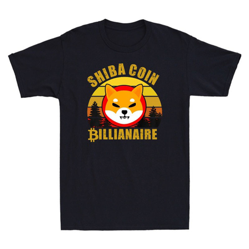 เสื้อเหรียญชิบะอินุ Hodl $Shib Token Shiba Inu Crypto Vintage Retro เสื้อยืดผู้ชายคนรักสุนัข Tee Top
