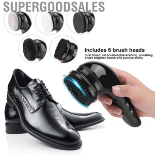 Supergoodsales เครื่องขัดรองเท้าไฟฟ้าอัตโนมัติเครื่องขัดรองเ…