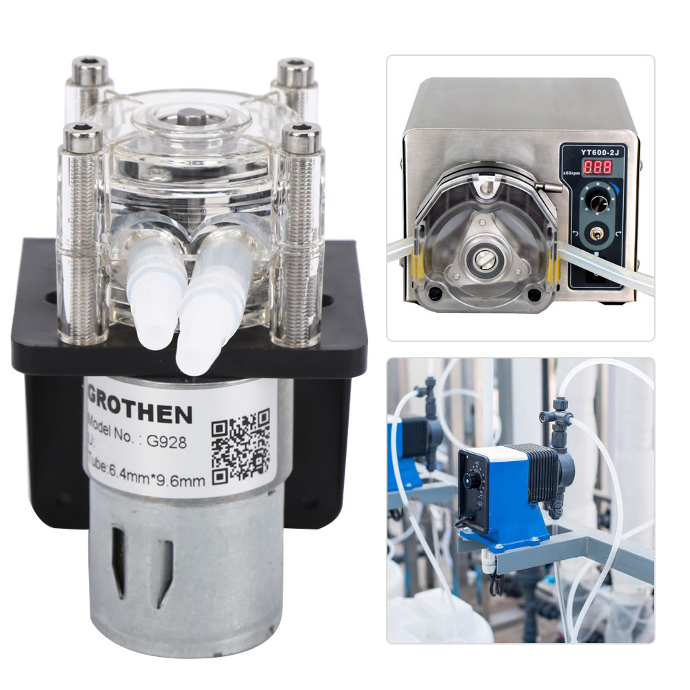 ปั๊ม peristaltic ไหลขนาดใหญ่ ทนต่อการกัดกร่อน ปริมาณ 500 มล./นาที