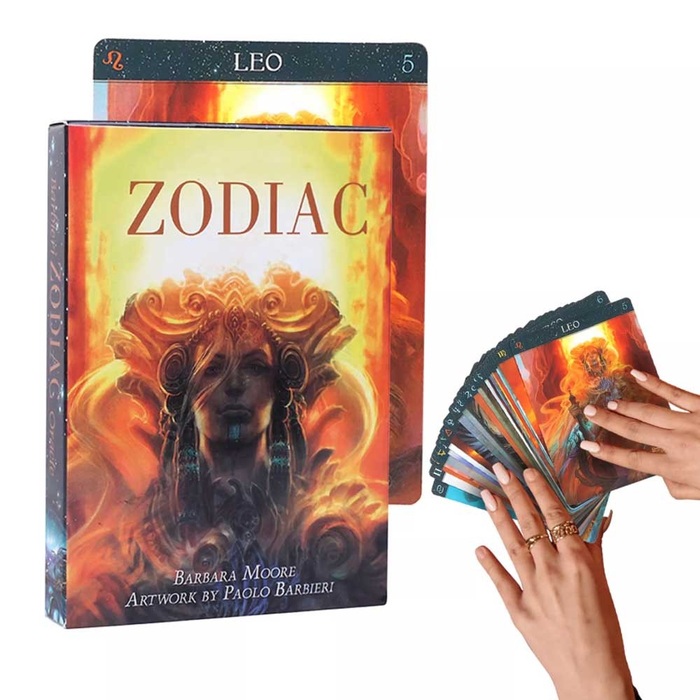 Barbieri Zodiac Tarot Cards English Tarot Oracle Card Board Game for Beginner