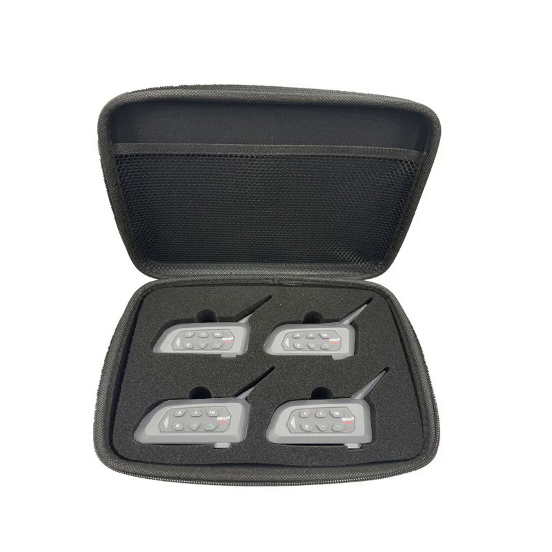 V4C V6C สำหรับ ejeas vnetphone ผู้ตัดสินกระเป๋าใส่หูฟังอินเตอร์คอมสำหรับ ejeas V4/V6 Pro รถจักรยานยน