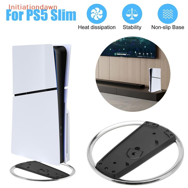 [Initiationdawn] ฐานเกมคอนโซลสําหรับ Ps5 Slim แนวตั้งขาตั้งกันลื่นสําหรับ Sony Playstation 5 Slim Di