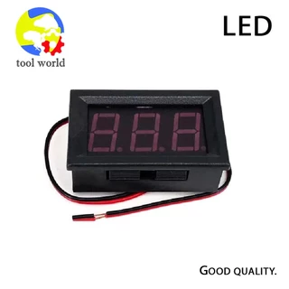 ตัววัดโวลท์ แบบดิจิตอล DC4.5 - 30.0V (Mini 0.36 inch DC4.5V-30V 2-Wire LED Digital Display Panel Battery Voltmeter