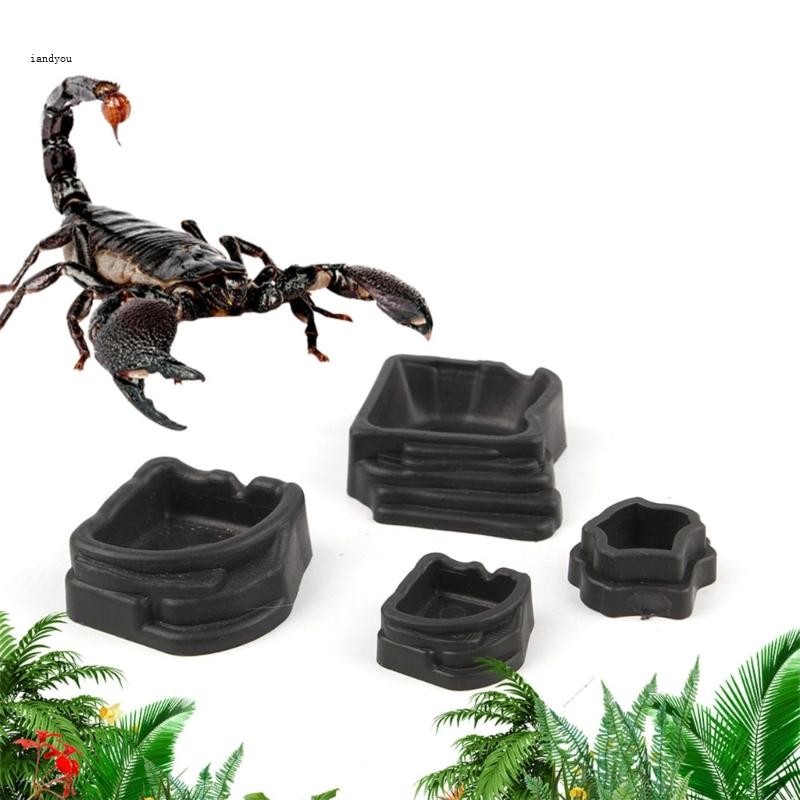 Iny สัตว์เลื้อยคลานจานน้ําถ้วยดื่มน้ําพุสําหรับสัตว์เลื้อยคลานเต่า Lizards