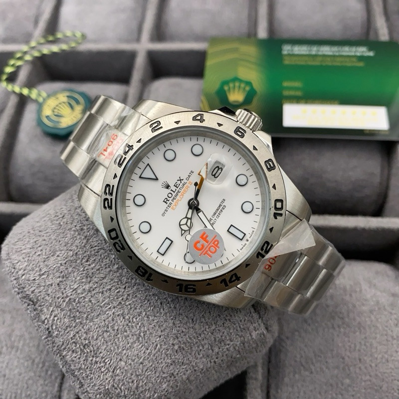 (สินค้าพร้อมส่ง) นาฬิกาข้อมือ Rolex Explorer II งานสวย  TOP VIP เหมือนแท้ทุกจุดครับ