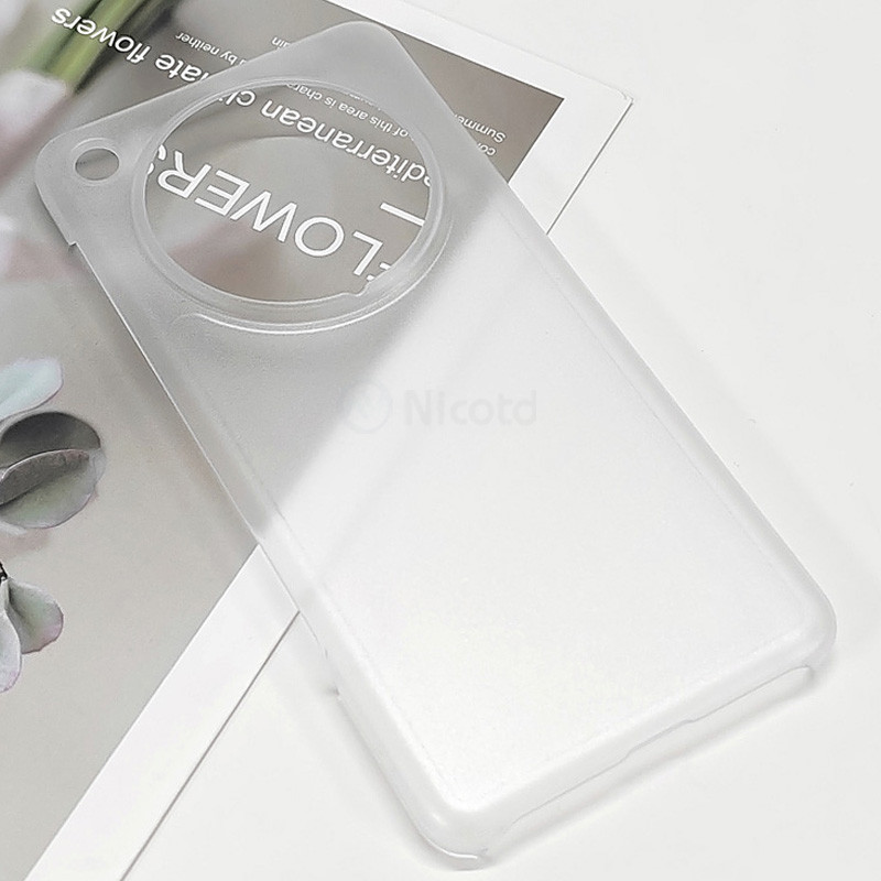 เคสโทรศัพท์เคลือบพลาสติกแข็งป้องกันรอยขีดข่วนบางเฉียบสําหรับ Oppo Find X8 X8pro