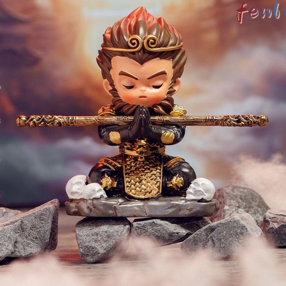 กล่องเกม เฟล สีดํา ตํานาน วูคอง, เครื่องประดับสร้างสรรค์เดสก์ท็อปตกแต่ง, ของเล่นเทศกาลของขวัญตุ๊กตาน่ารักกล่อง
