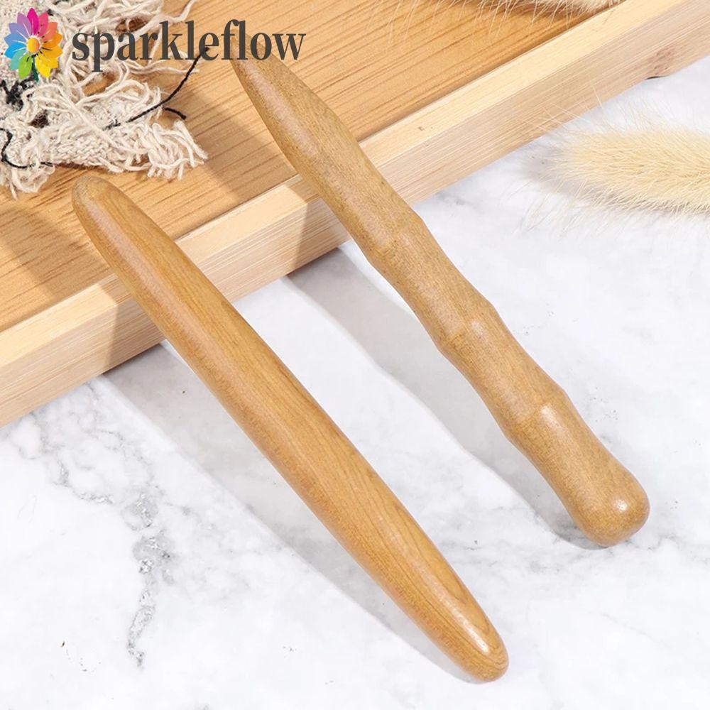 Sparkleflow ไม้นวด Stick SPA สบายกด Acupoints ขาหัวบรรเทาผ่อนคลาย เครื่องนวดเท้า
