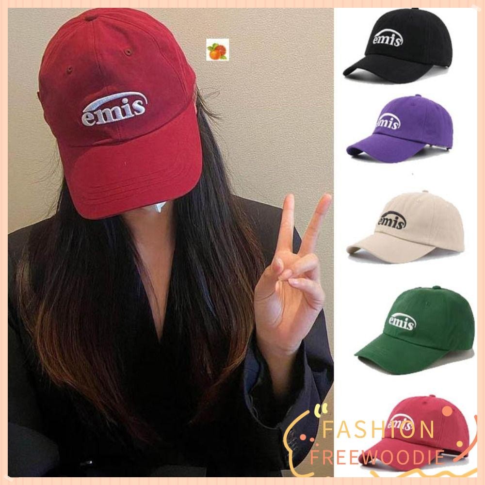 Freewoodie หมวก Snapback, หมวกเบสบอลระบายอากาศแบบปรับได้, ผ้าฝ้ายเย็บปักถักร้อยลําลองฤดูใบไม้ผลิฤดูร้อนหมวกกันแดดสําหรับผู้ชายผู้หญิง