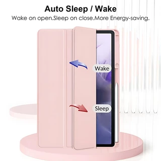 เคส Redmi Pad SE 8.7นิ้ว สำหรับ เรดมี่ แพด เอสอี 8.7นิ้ว พร้อมถาดใส่ปากกา Triple fold+360° rotation รูปแบบการ์ตูน เคสแท็บเล็ต Redmi