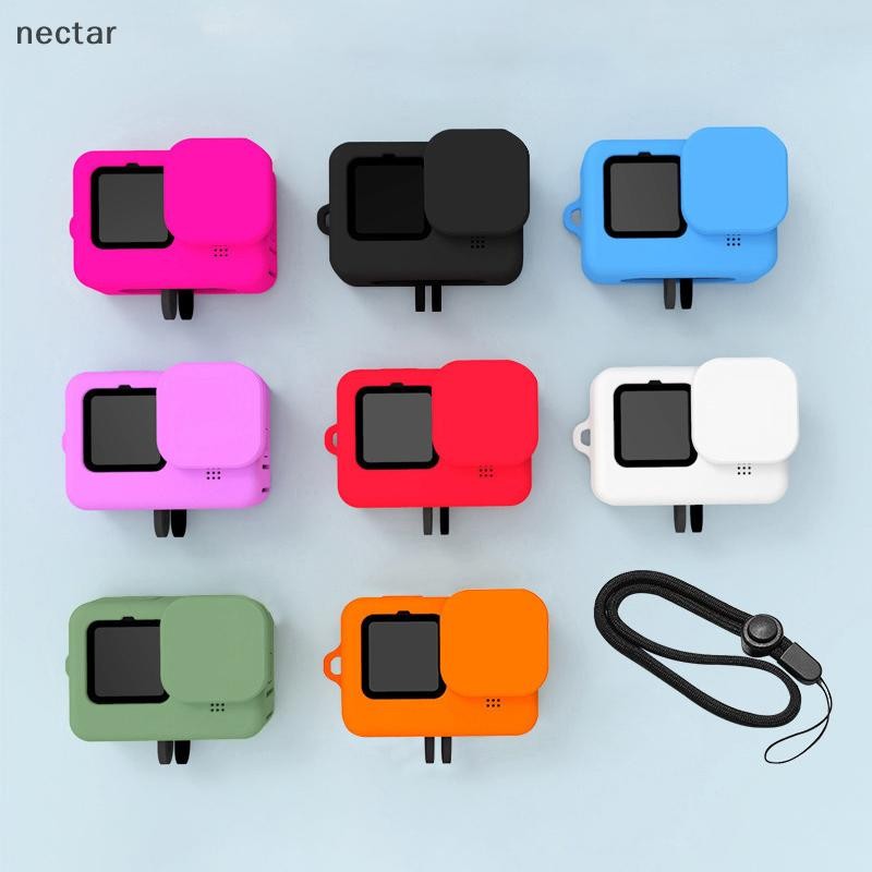Tar สําหรับ Gopro Hero 9 10 11 12 สีดําอุปกรณ์เสริมกรณีป้องกัน Soft มาตรฐานยางซิลิโคน Shell Protector สําหรับ Gopro Hero N