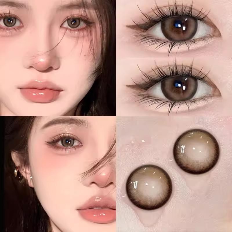 -100°~-800° คอนแทคเลนส์สี คอนแทคเลนส์ครึ่งปี คอนแทคเลนส์ 14.0mm/14.2mm/14.5mm 1002