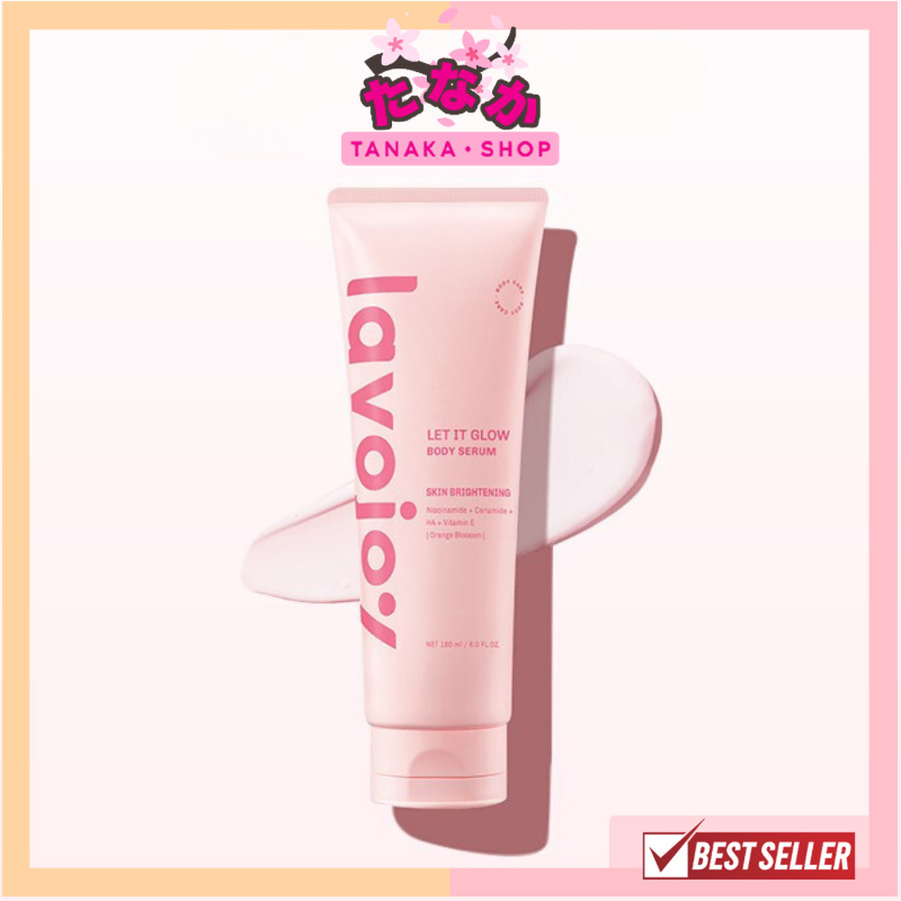 แท้/ถูกที่สุด/ไลฟ์ทุกวัน lavojoy Let It Glow Body Serum 180ml. เซรั่มบำรุงผิวกาย
