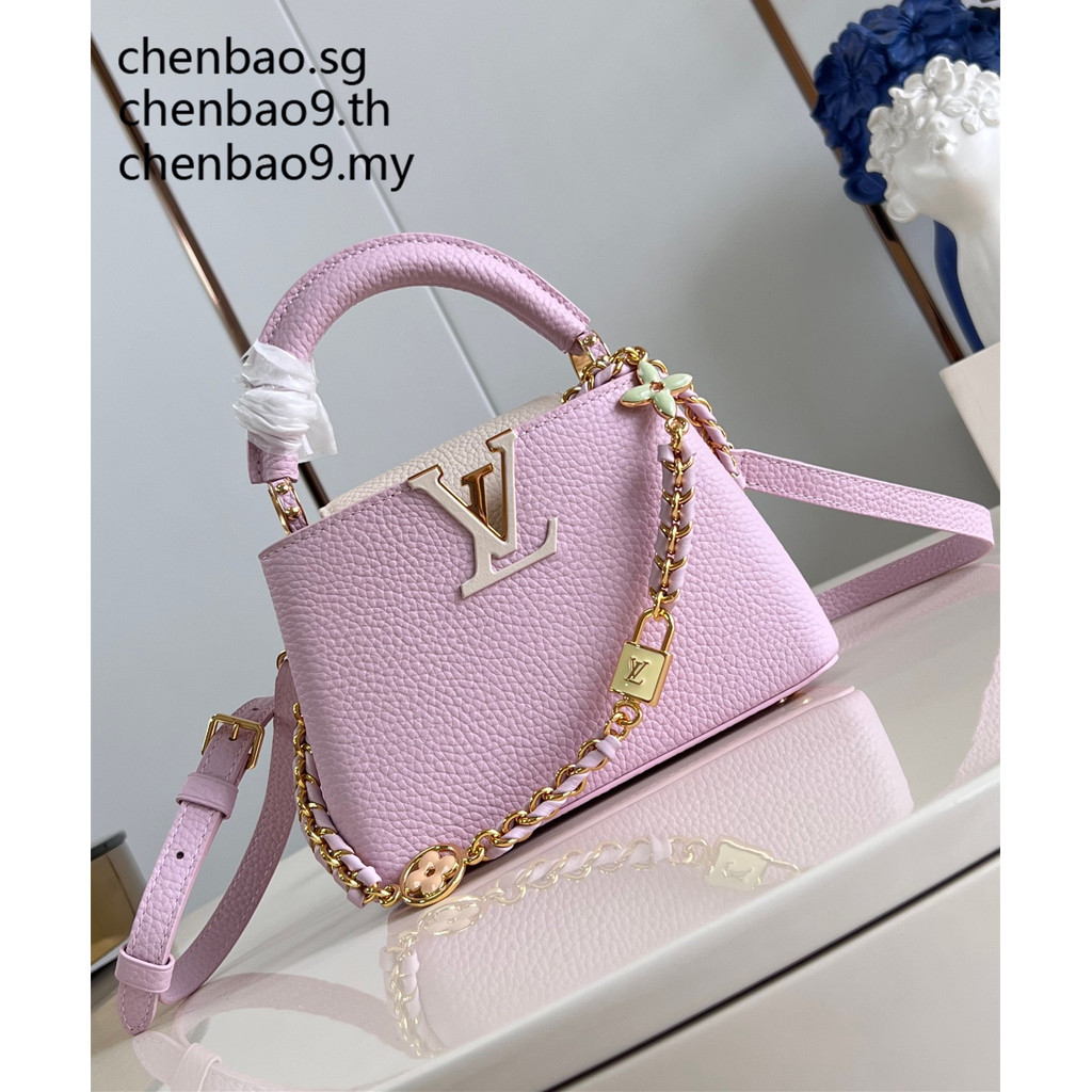 Op 1 Quality L Home Capuc1nes กระเป๋าถือกระเป๋าสะพายไหล่ Messenger Bag