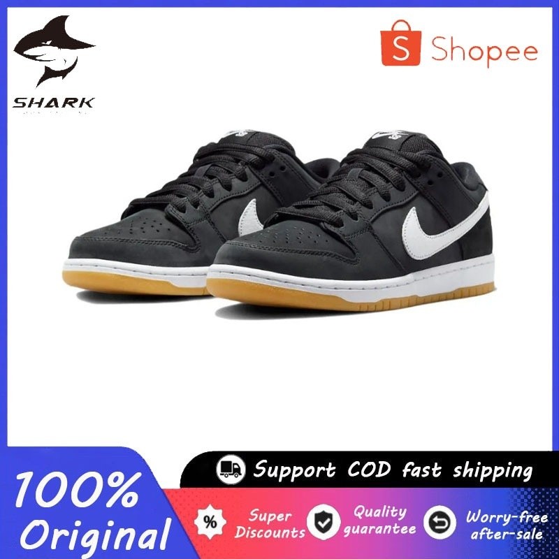 Dunk SB LOW PRO ISO "Black GUM" OG Retro รองเท้าผ้าใบกันลื่น boardshoes OEM คุณภาพพร้อมกล่อง hoak