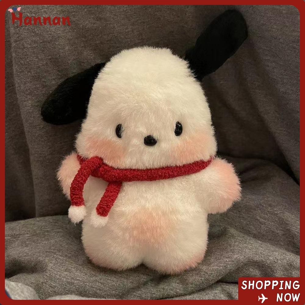Hannan Pochacco Key Chain, Plushie ตกแต่งสุนัขจี้ตุ๊กตา, Kawaii Diy ตุ๊กตากระเป๋าตุ๊กตาพวงกุญแจของขวัญ