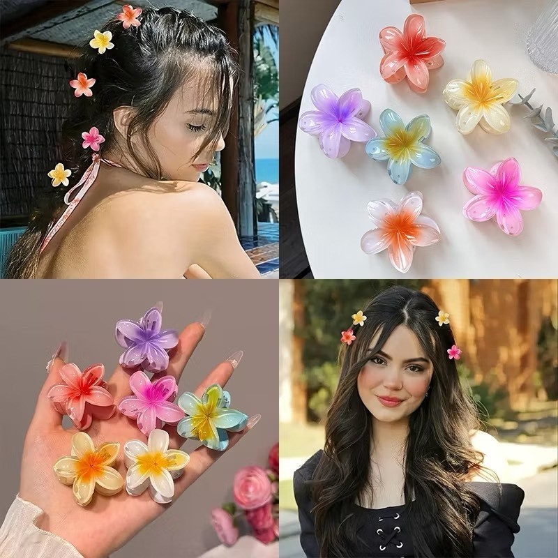 กิ๊บติดผม ดอกฮาวาย ไซต์เล็กและไซต์ใหญ่ ติดผมน่ารักๆ มาใหม่ พร้อมส่งจากไทย