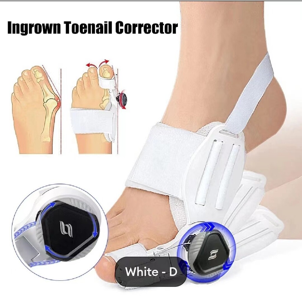 1PC Big Toe Bunion Corrector Bunion Toe Seperator Splint ปรับลูกบิด Hallux Valgus Bunion Corrector S