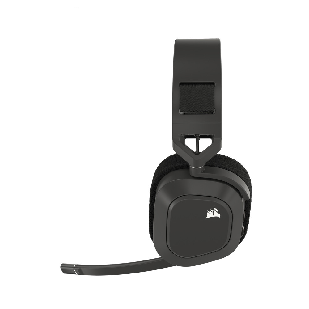 CORSAIR HEADSET HS80 MAX WIRELESS GAMING HEADSET, STEEL GRAY หูฟังเกมมิ่ง : CA-9011295-AP