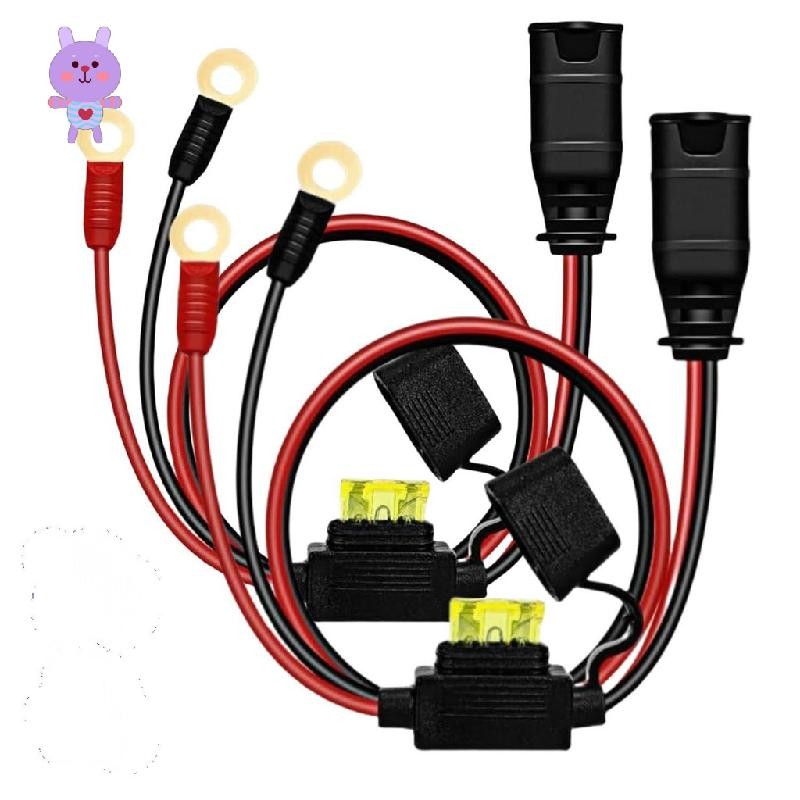 สายรัดสายไฟเข้ากันได้กับ NOCO GC002 X-Connect M6, อุปกรณ์เสริมเทอร์มินัลตาไก่แบบขยาย, 2 แพ็ค