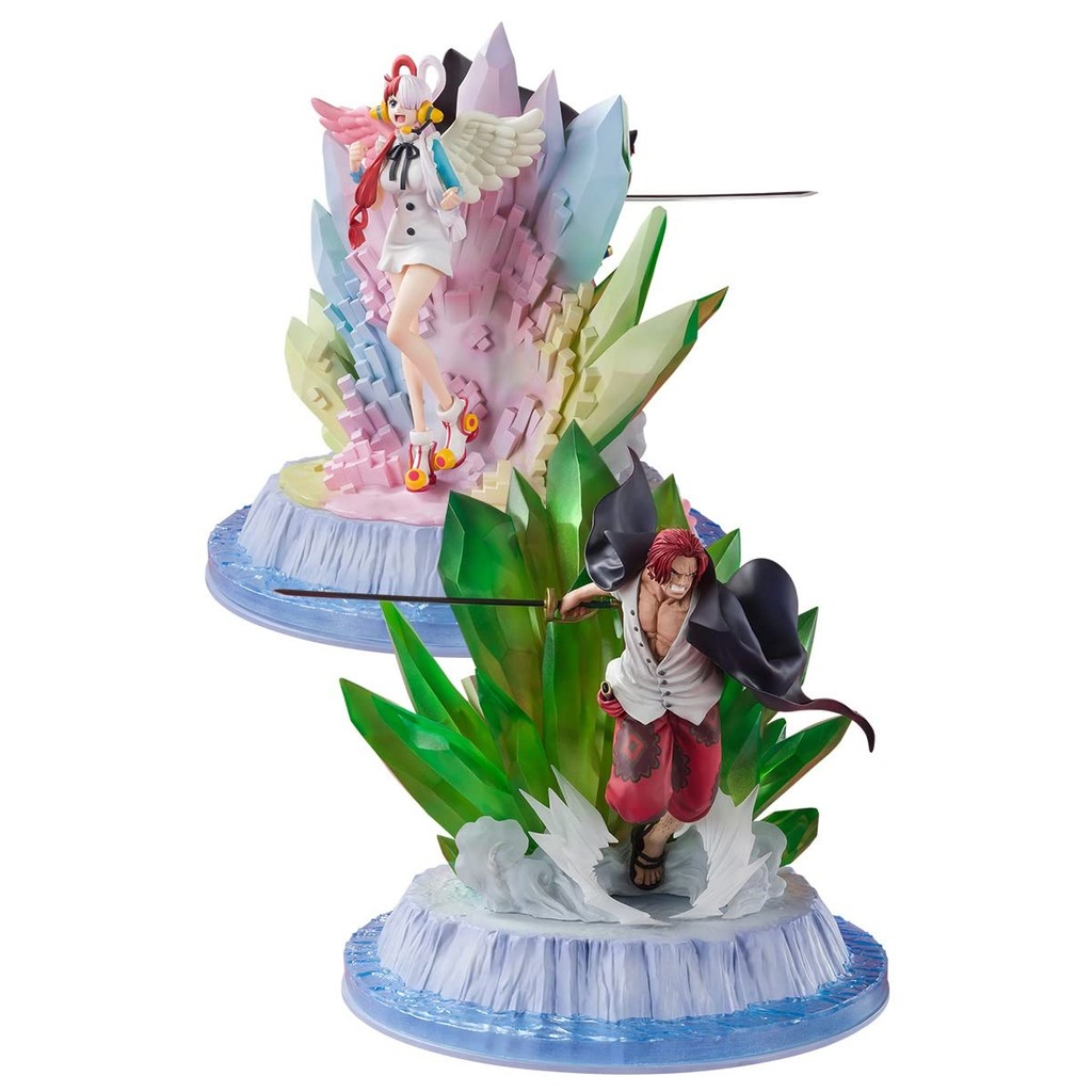 TAMASHII NATIONS Figure Arts ZERO [Extreme Battle] One Piece Shanks & Uta -ONE PIECE FILM RED Ver.- 