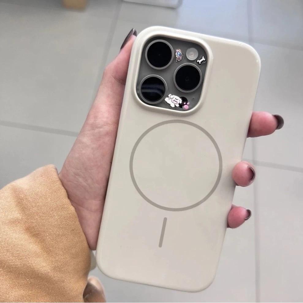 เคสชาร์จไร้สาย For iPhone 16 15 14 13 12 11 Pro Max 16 Pro 15 Pro 13 Pro พร้อมฟังก์ชั่นการชาร์จแบบไร