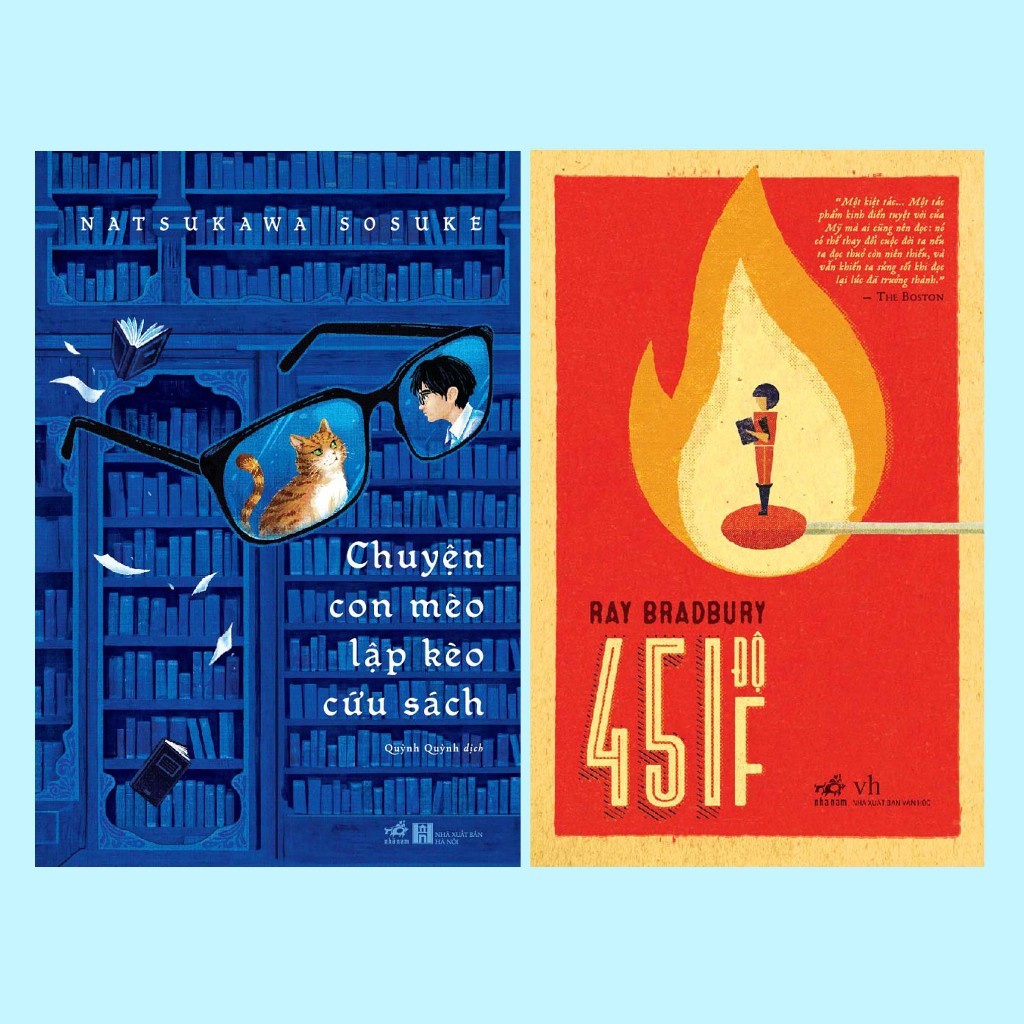 หนังสือ - COMBO เรื่องราวของแมวที่ทําดีลเพื่อบันทึกหนังสือ - 451 องศาฟาเรนไฮต์ (Natsukawa Sosuke - R