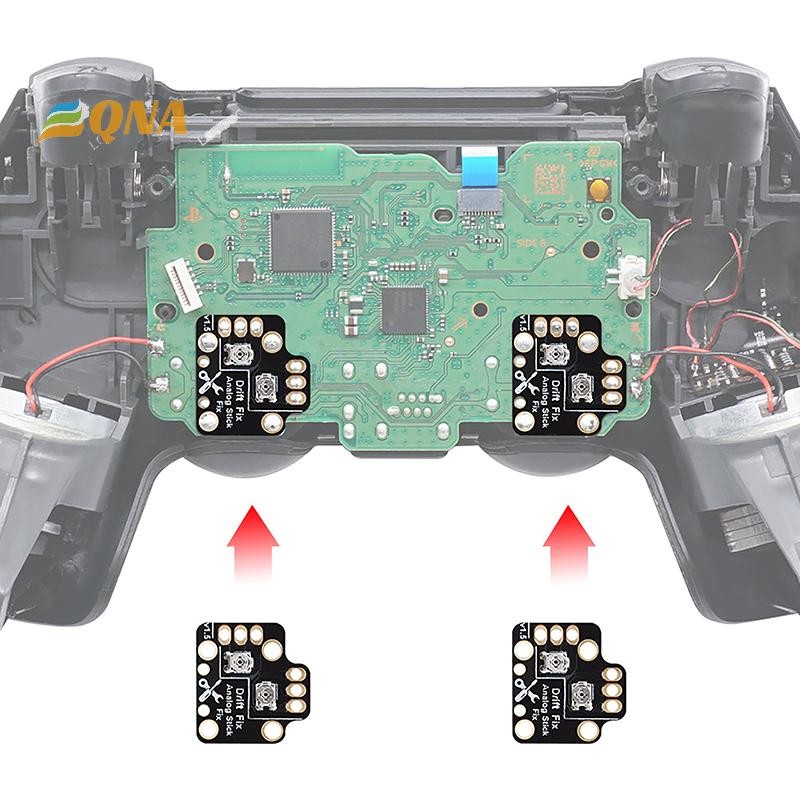 [QNA] 10 ชิ้น Analog Stick Drift Fix Mod รีเซ็ต Drift Thumbstick ความต้านทานสอบเทียบแผ่นสําหรับ PS5 PS4/Xboxone เกมคอนโทรลเลอร์ใหม่
