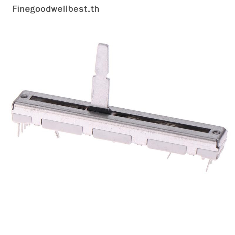 FBTH 1 PC สําหรับ 60 มม.DJM 350 400 600 700 800 Push Fader ตรงสไลด์ Potentiometer DJ Mixer สเตอริโอ Fader เลื่อน Potentiometer ร้อน