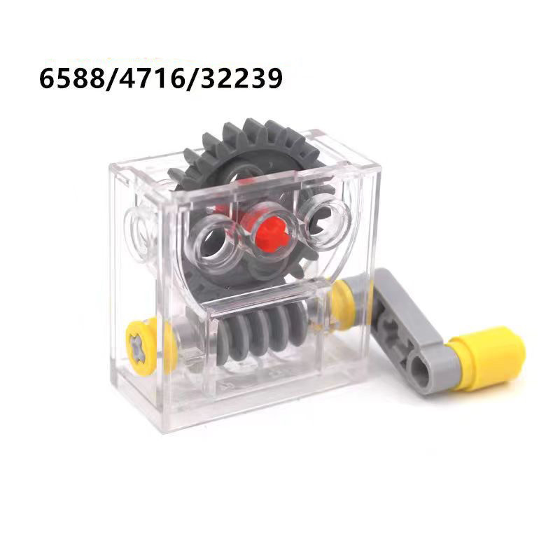 2 ชุดชุดกล่องเกียร์สําหรับบล็อกตัวต่อ-วัสดุ หน้าท้อง คละสี ใช้ได้กับ 3648 4716 33299 32062 32123 320