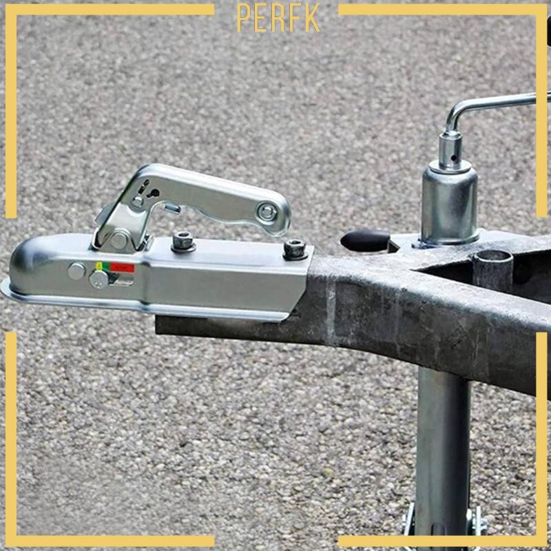 [Perfk] Straight Trailer Coupler Trailer Accessories Trailer Hitch Ball Coupler Professional