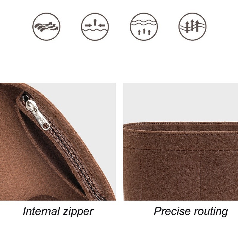 Felt insert Bag For Rally mini Whisper Bag Organizer