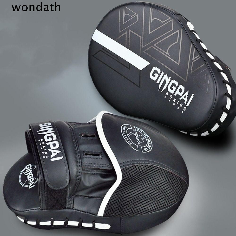 Wonda แผ่นเป้าหมายชกมวย, PU Training Gear Sparring Fight Punching Bag, Boxing Training Pad Sanda Training Gloves Kicking Pad